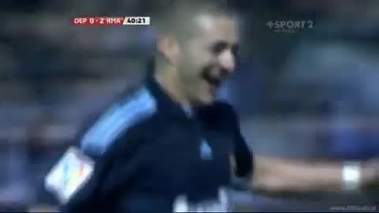 Извънземният Пас На Гути Deportivo - Real Madrid 1:3 