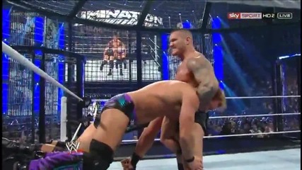 Double Rope Hung Ddt - Randy Orton