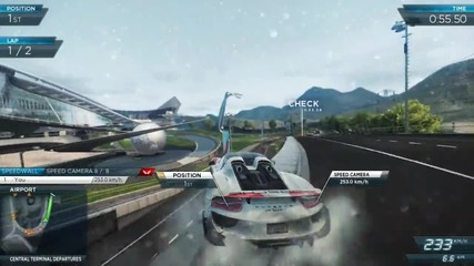 Need For Speed Most Wanted 2012 - Porsche 918 Spyder - Round Trip