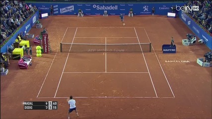 Nadal vs Dodig - Barcelona 2014