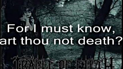 Cradle of Filth - A Gothic Romance with lyrics