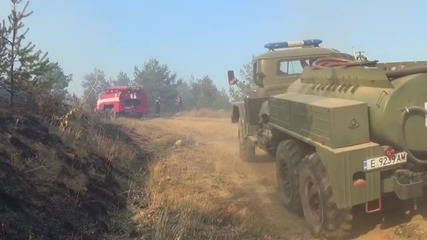 Пожар пламна край Фролош