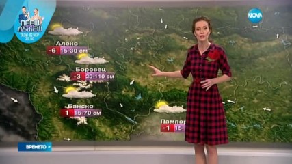 Прогноза за времето (18.12.2016 - обедна)