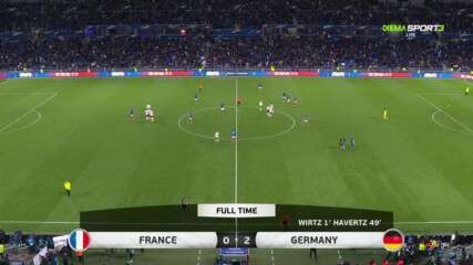 Франция - Германия 0:2 /репортаж/