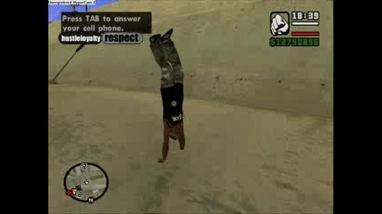 Koла вдига много бързо 200 kmh и Parkour (gta san andreas