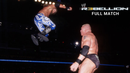 Brock Lesnar & Paul Heyman vs. Edge - WWE Title Handicap Match: Rebellion 2002 (Full Match - WWE Network Exclusive)