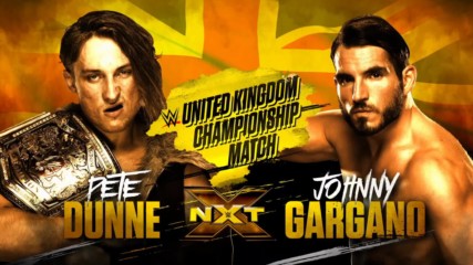 Johnny Gargano challenges WWE U.K. Champion Pete Dunne tonight on WWE Network