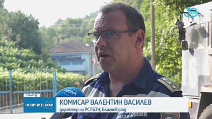 Пожарът в Гърция: В селата до границата се чуват взривове от мини