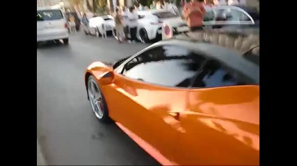 Арабски шейх се разкарва из Monaco с Ferrari 458 Italia 