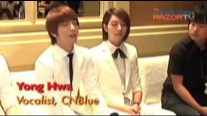 [100825 Eng Sub] C.n.blue talks about Marriage!! @ Razortv