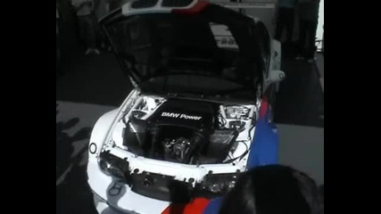 Bmw M3 Gtr Engine warm up 
