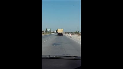 Ремонт на пътя Пловдив-Асеновград