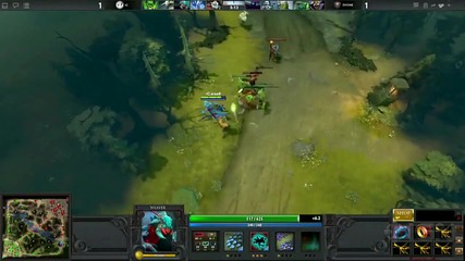 Gamescom 2011: Dota 2: International Championships ( i G vs Ehome ) - Illusion Gameplay