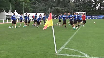 Словакия тренира преди битката с Германия