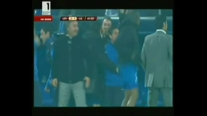 Феноменалния гол на Владо Гаджев - Левски : Лил 2:1 (2:2) 04.11.10г. 