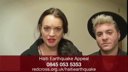 Lindsay Lohan ви моли да подкрепите децата от Хаити! 