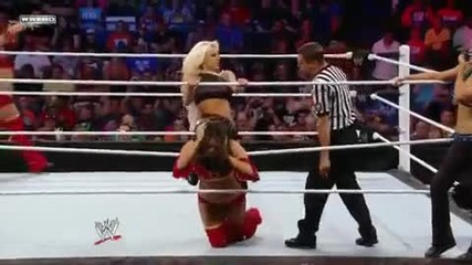 Maryse and Jillian vs The Bella Twins