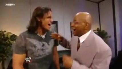 Wwe Smackdown 03_07_09 John Morrison and Theodore Long backstage