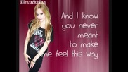Avril Lavigne- Everybody Hurts Lyrics