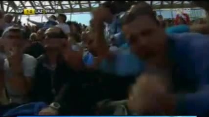 Napoli - Lazio 4 - 3 Ampia Sintesi Auriemma - Highlights 03 - 04 - 2011 