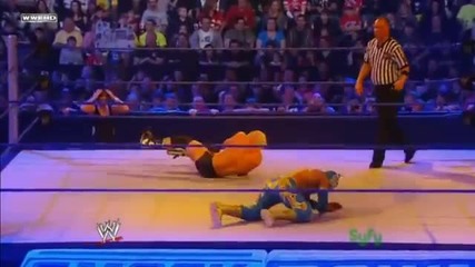 Handspring into Back Elbow - Sin Cara