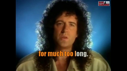 Brian May - Too much love will kill you - demo karaoke