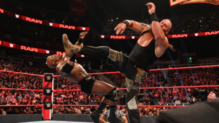 Braun Strowman dismantles Bobby Lashley and Lio Rush: Raw, Feb. 25, 2019
