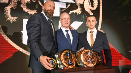 The NXT UK Tag Team Championships get unveiled: NXT UK, Dec. 12, 2018