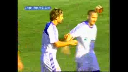 4.10.09 Динамо Киев 1 - 0 Арсенал Киев - Гол На Андрий Шевченко 