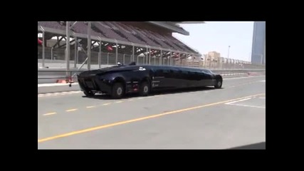 Superbus at Dubai Autodrome
