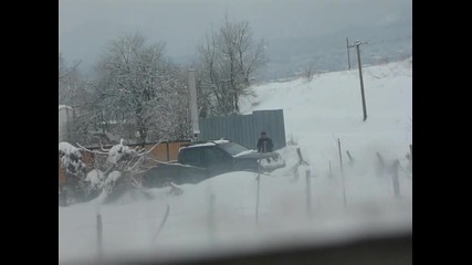 Nissan Navara Буксува В Снега 