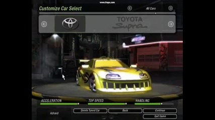Need For Speed Underground 2 Tuning (hq) 