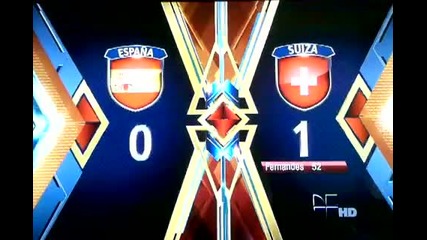 Швейцария направи Испания за смях 1 - 0 