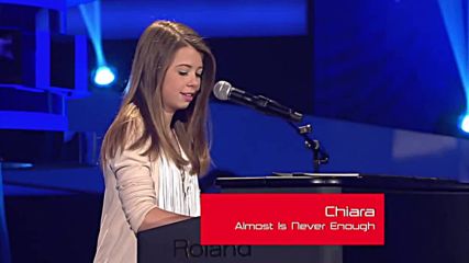Киара от Детският Глас на Германия изпълнява песента на Ariana Grande - Almost Is Never Enough