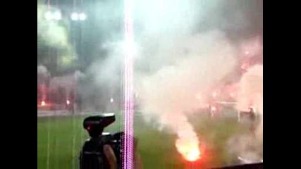 Paok - Gauros Toumba On Fire !!!.avi