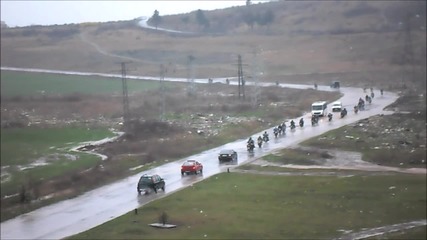 Проливния дъжд не успя да спре мотористи от Ямбол