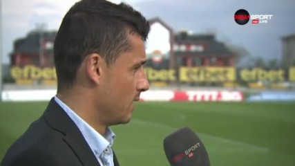 Томаш: Момчетата дадоха всичко от себе си