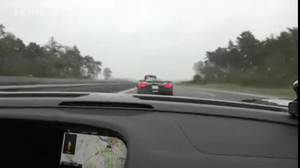Състезание с 350 км / ч на немска магистрала