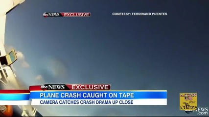 Шокиращи кадри на самолетна катастрофа от Gopro камера