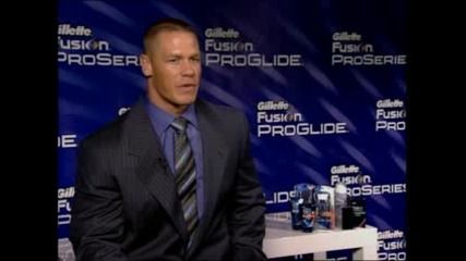 Ultimate Summer Job Finalist Event - - John Cena on the Gillette® Fusion® Proglide™