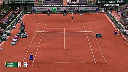 Roland Garros 2016 R1 A.kerber - K.bertens