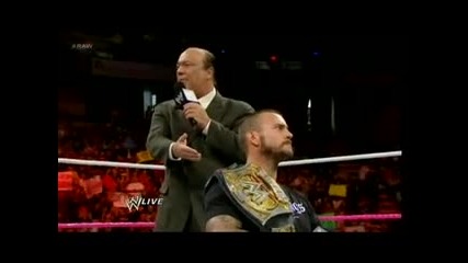 Wwe Raw 24.09.12 Cm Punk And Aj And Paul Heyman Full Sagment ( Aj удря шамар на Paul Heyman)