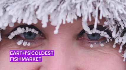 In Earth’s coldest city, there’s an outdoor market at -47 degrees