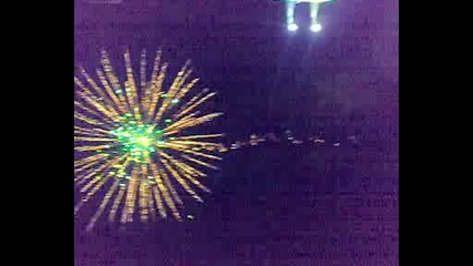 New year fireworks