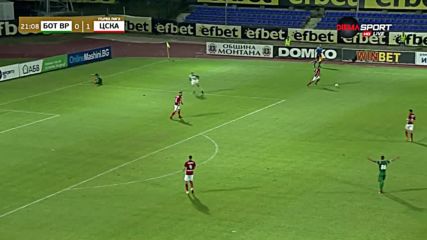 Ботев Враца - ЦСКА 0:2 /първо полувреме/