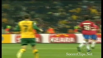 23.06.2010 - Световно Първенство - Австралия 2 - 1 Сърбия гол на Брет Холман 