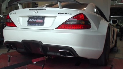 Mercedes - Benz Sl 6.5 Black Series Renntech Dyno test 