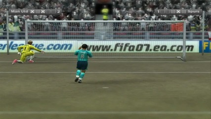 Fifa 07 Multiplayer Penalities Man.utd vs Tottenham (spurs)