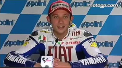 Rossi interview after the Japan Gp 
