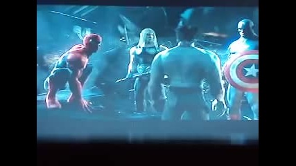 Marvel Ultimate Alliance / Човекът - Паяк, Върколакът, Капитан Америка и Тор срещу роботи на Ултрон